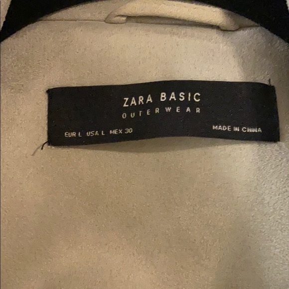 Zara Faux Leather Jacket - Picture 6 of 7